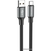 Кабель Borofone BX82 USB Type-C - USB Type-C (1 м, черный)