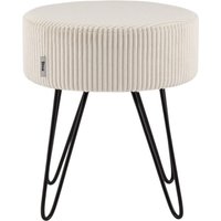 Пуфик Stool Group Спейси vd-spacy-cl-bone (велюр молочный)