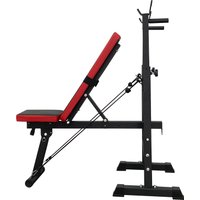 Силовая скамья Calviano 1008 (красный/черный)