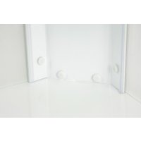 Душевая кабина Saniteco SNT-88 90х90 (белый/прозрачное стекло) в Бресте