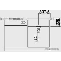 Кухонная мойка Blanco Pleon 6 525953 (черный)