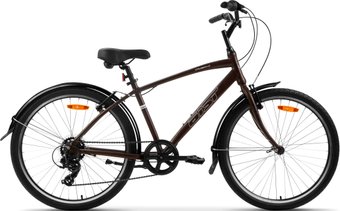 Велосипед AIST Cruiser 1.0 р.21 2024 (коричневый)