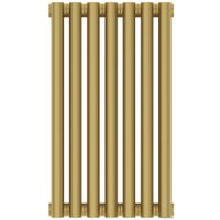 Стальной трубчатый радиатор Сунержа Эстет-11 500х315 7 секций (матовое золото)