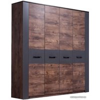 Шкаф распашной MyStar Вирджиния 100.1820 (таксус/графит)