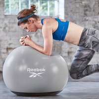 Гимнастический мяч Reebok Gymball RAB-40017BK 75 см (серый/черный)