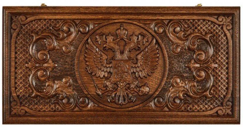 

Шашки/нарды Mkhitaryan Герб РФ 2 DM021-5