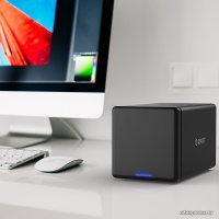 Бокс для накопителей 3.5" Orico NS400C3-BK