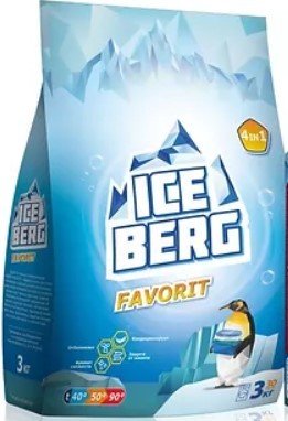 

Стиральный порошок ICEBERG Favorit 3 кг