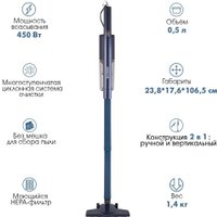 Пылесос Endever SkyClean VC-298 (темно-синий)
