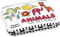Развивающая игрушка Canpol Цветные животные с пищалкой 74/009 (белый/цветной)