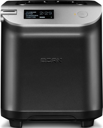 Тостер BORK T781 (черный/нержавеющая сталь)