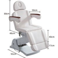 Массажный стол Richter В-871 (3 мотора, 7 секций, серый)