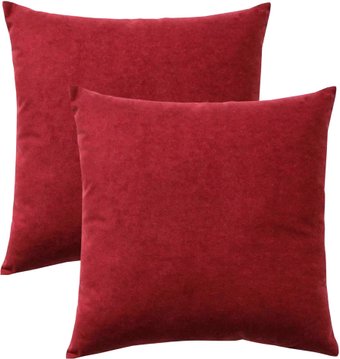Декоративная подушка Matex Velours 49-814 (2шт, бордовый)