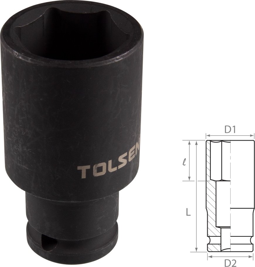 

Головка слесарная Tolsen TT18277