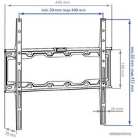 Кронштейн для телевизора Kromax ELEMENT-3 (черный)