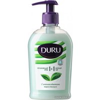  Duru Мыло жидкое 1+1 Увлажняющий крем и Зеленый чай 300 мл