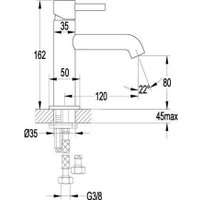 Смеситель Grocenberg GB2099 (графит)