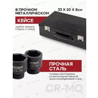 Набор головок слесарных ForceKraft FK-8071-5MPB (58496)
