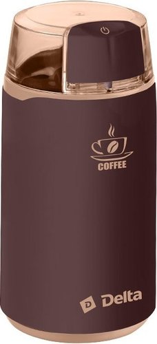Электрическая кофемолка Delta DL-087K (коричневый)