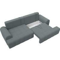 Диван Лига диванов Лига-080 131111 (рогожка амур 07 серый)