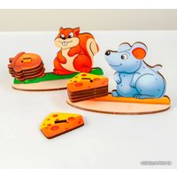 Мозаика/пазл ЛазерПРО Накорми меня. Сортер 5167734