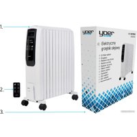 Масляный радиатор Yoer Inferno OFR1025W