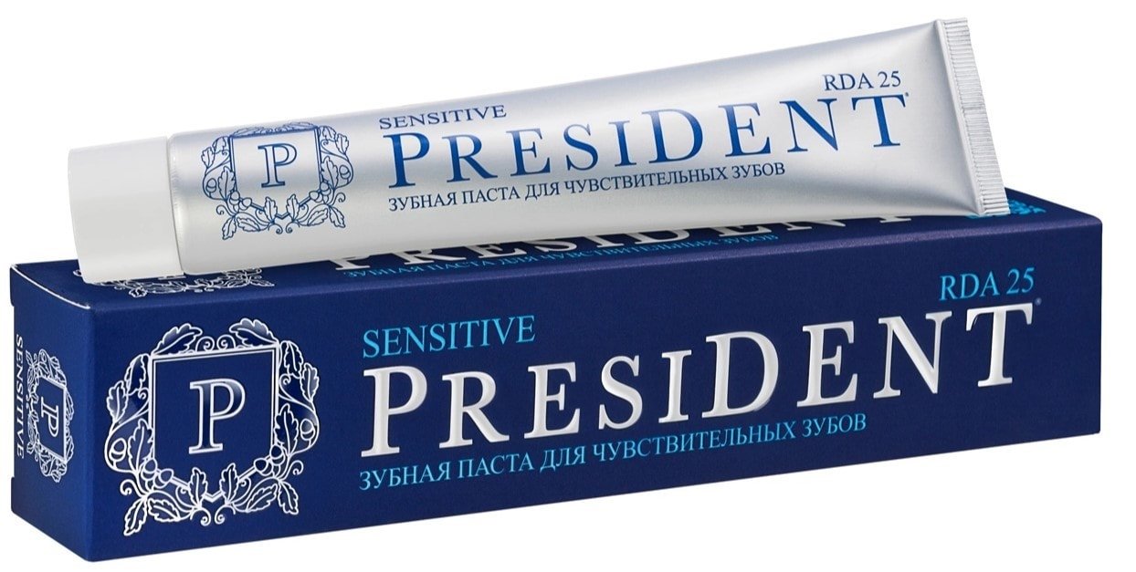 

Зубная паста PresiDent Sensitive 75 мл