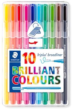 

Набор линеров Staedtler Триплюс 338 SB10 (10 шт)