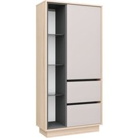 Шкаф распашной Аквилон Рэя №5.1 (туя светлый/кашемир)