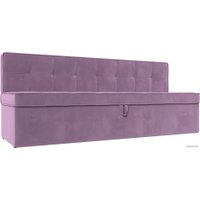 Диван Лига диванов Техас 340 (микровельвет сиреневый)