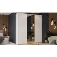 Шкаф-купе Трия Оскар Тиффани Т2 2100 282755 (белый/белый снег/белый софт)