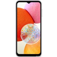 Смартфон Samsung Galaxy A14 SM-A145F/DSN Mediatek Helio G80 4GB/128GB (серебристый)