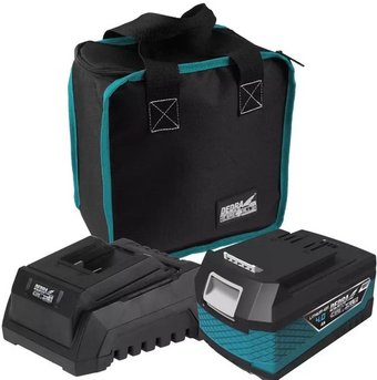 Аккумулятор с зарядным устройством Dedra DED7030G02 (18В/4 Ач + 20В)