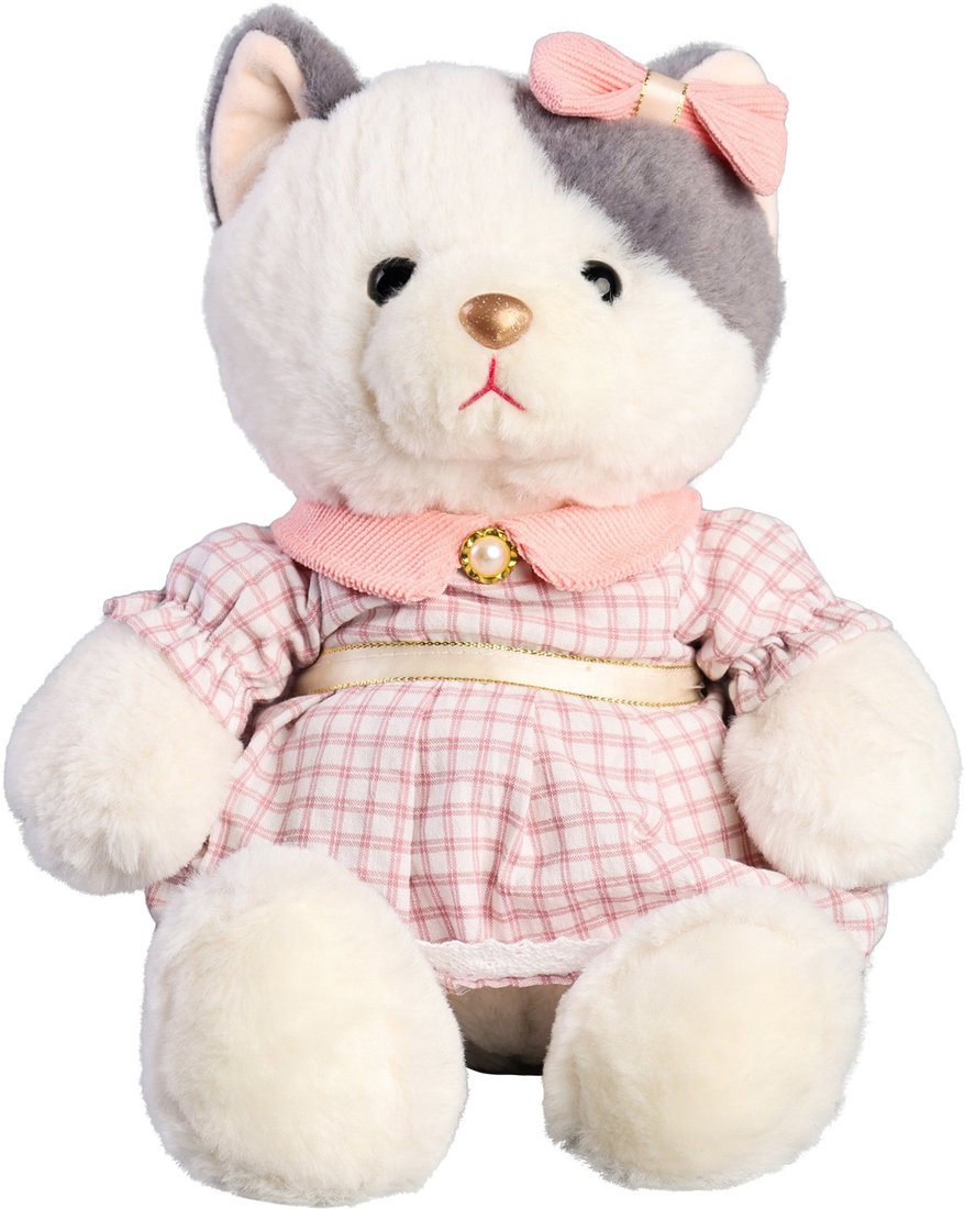 

Классическая игрушка Milo Toys Little Friend Кошечка в розовом платье 9905652