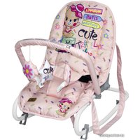 Шезлонг Lorelli Top Relax 2020 Pink Travelling