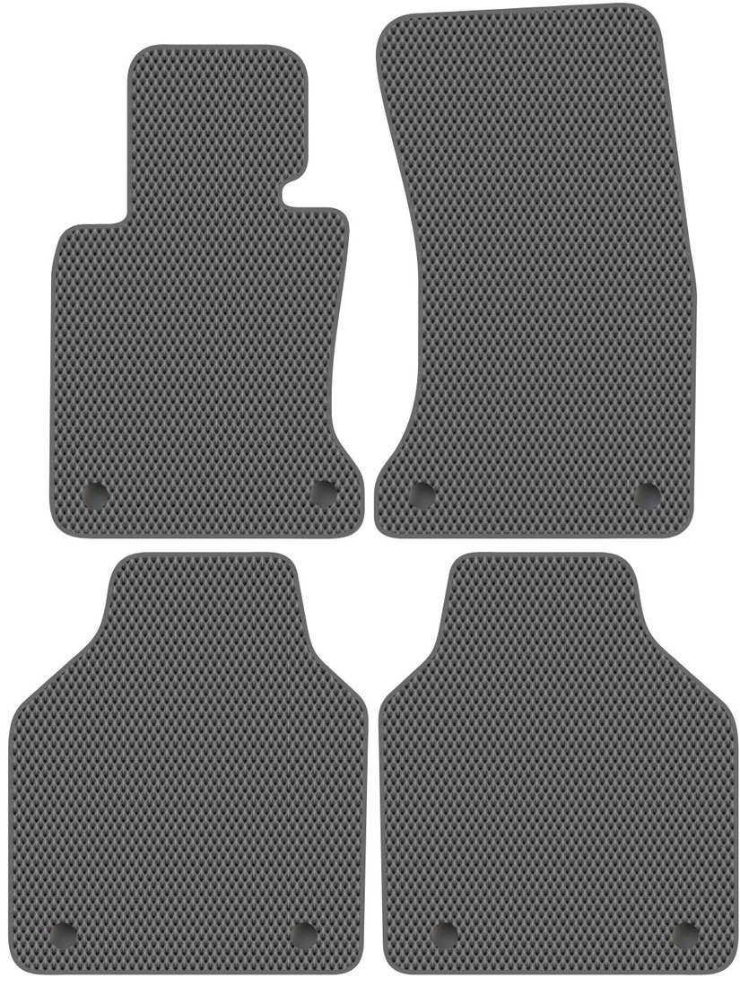 

Комплект ковриков для авто Alicosta BMW 7-Series IV (седан / E66 Long) 2001 - 2008 (серый, ромб)