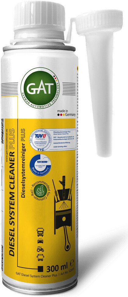 

Присадка в топливо GAT Очиститель дизельной системы Diesel System Cleaner Plus 300мл