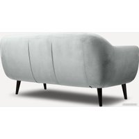 Диван Divan Роттердам-3 Velvet Grey 126576 (серый)
