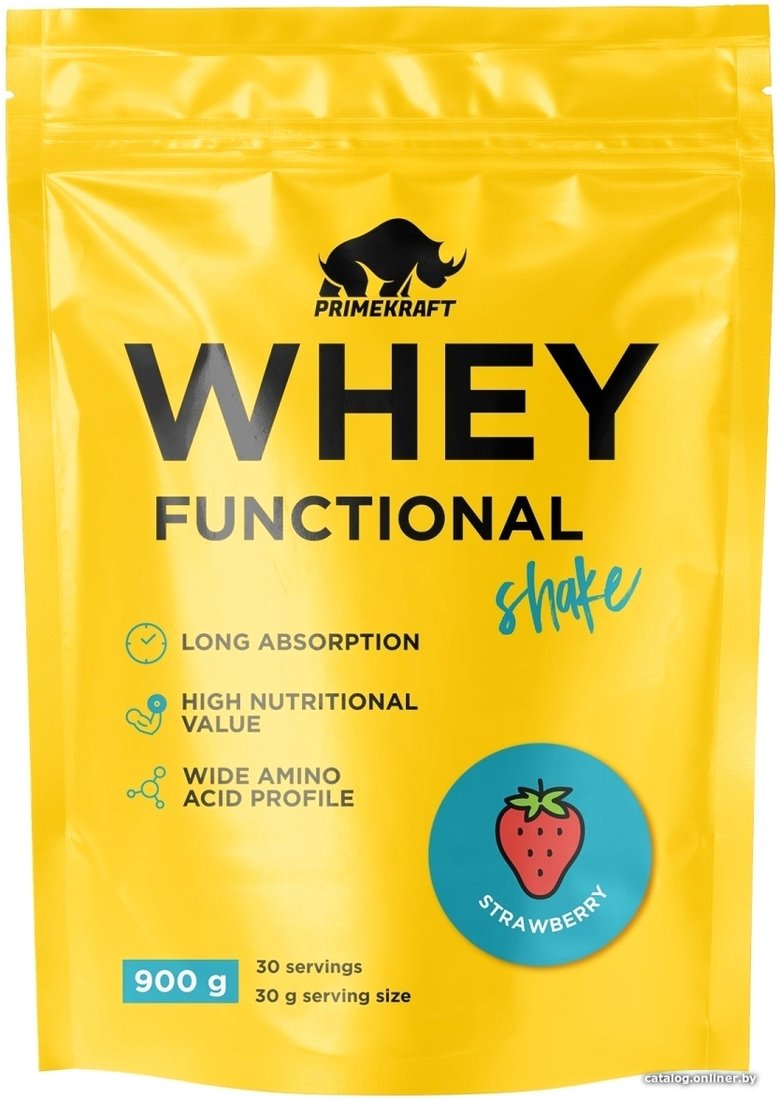 Протеин комплексный Prime Kraft Whey Functional Shake (900 г, кокос)