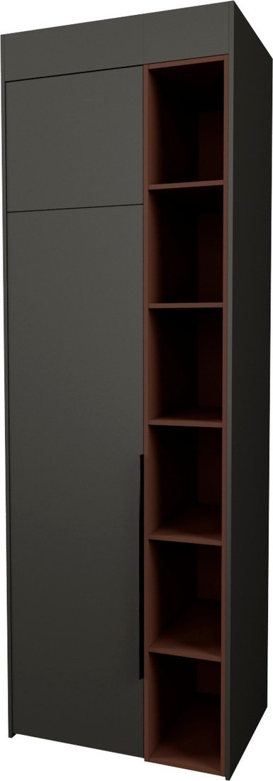 

Шкаф распашной Рэйгрупп Рэй S274-B1-WKL В1 (дуб веллингтон/кобальт/античная латунь)