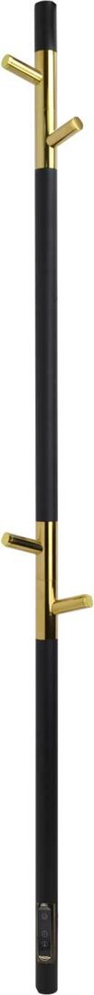 

Полотенцесушитель Gloss & Reiter Primum тип.E2 L.15x140.H4 (таймер, черный/золотистый)