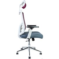 Офисное кресло Norden Гарда SL L-035S-0-12-1-206 (белый/вишневый/серый)