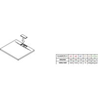 Душевой поддон Radaway Giaros C 90x90 [MKGC9090-03]
