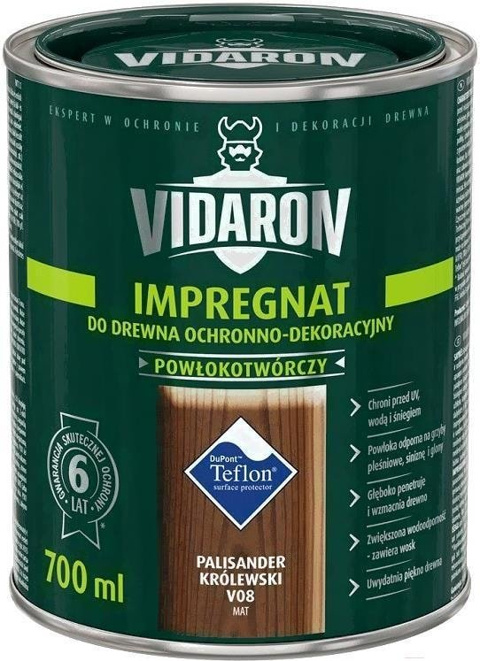 

Пропитка Vidaron Impregnant V08 0.7 л (королевский палисандр)