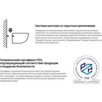 Унитаз подвесной Deante Jasmin CDJA6ZPW