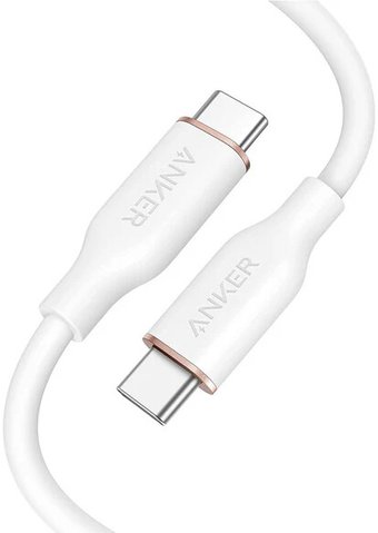 Anker PowerLine III Flow 643 A8552 USB Type-C - USB Type-C 240W (0.9 м, белый)