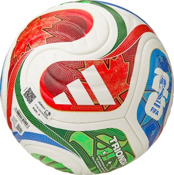 Футбольный мяч Adidas WC26 Trionda Pro JD8021 (размер 5, мультиколор)