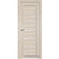 Межкомнатная дверь ProfilDoors 2.76XN L 60х200 (каштан светлый, стекло белый триплекс)