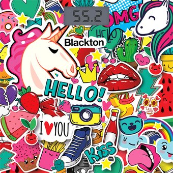 Напольные весы Blackton Bt BS1012 (креативные наклейки)