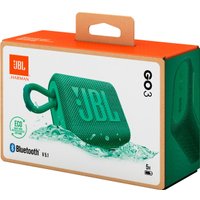 Беспроводная колонка JBL Go 3 Eco (зеленый)